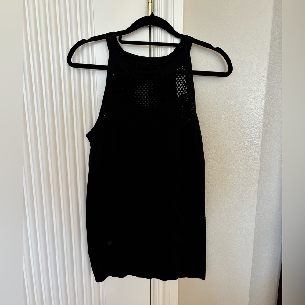 Athleta black tank top size medium